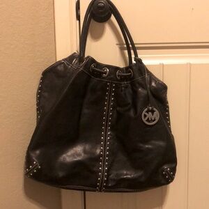 Michael Kors black purse.
